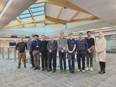 The DANiLab team at Space Park Leicester
